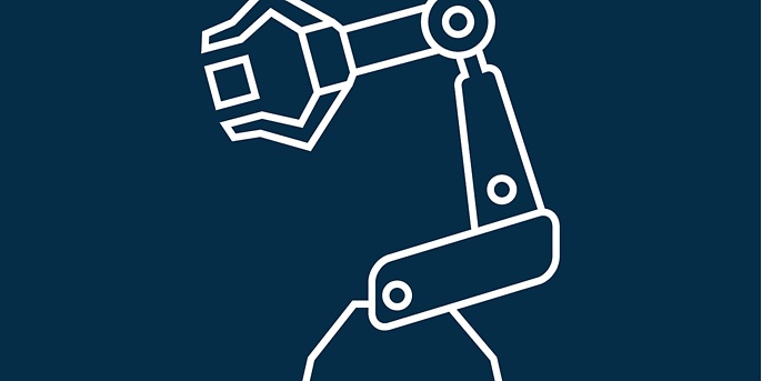Icon Maschinenarm