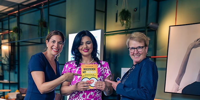 Fabienne Lindner, Nehir Safak-Turhan und Edda Vogt