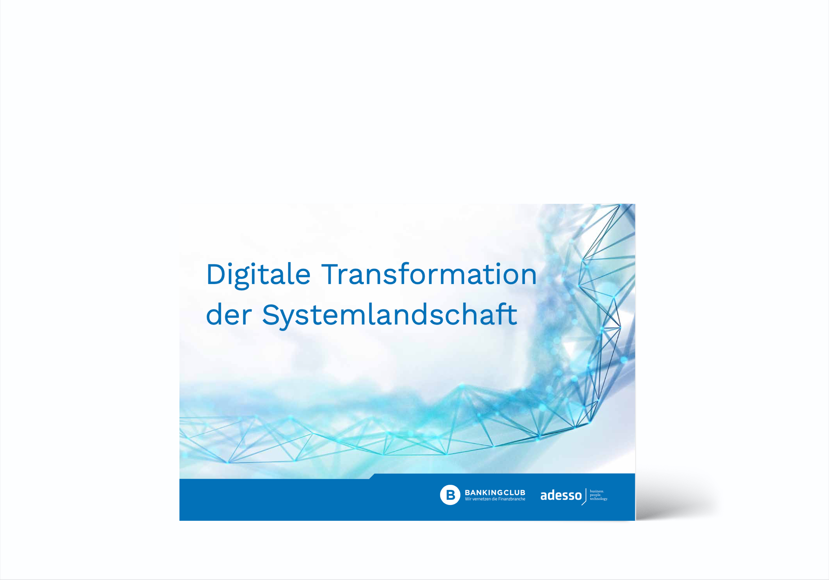 Cover Studie „Digitale Transformation der Systemlandschaft