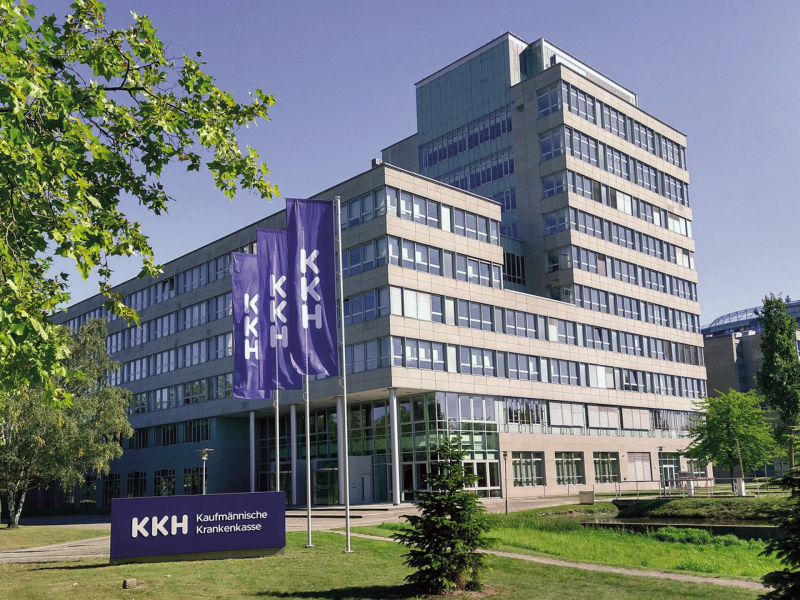 Gebäude Hauptverwaltung Kaufmännische Krankenkasse