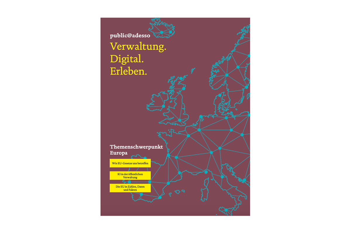 Cover Public Magazin - Schwerpunkt Europa