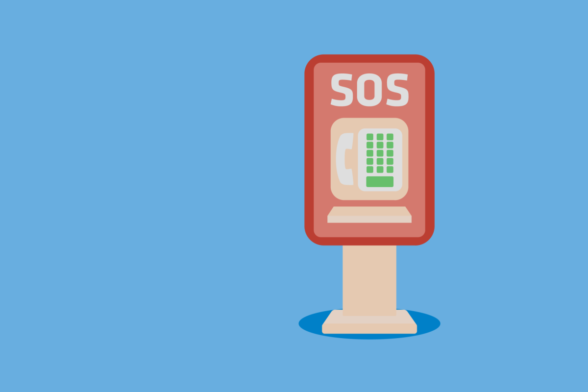 Illustration einer SOS-Säule