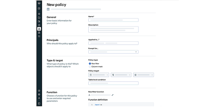 Quelle: Unity Catalog with Fine-Grained Access Controls Unity Catalog | Databricks