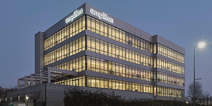 Das Hauptquartier von Amplifon, dem globalen Marktführer für Hörlösungen und -dienstleistungen, in Mailand. (Quelle: Amplifon S.p.A.)