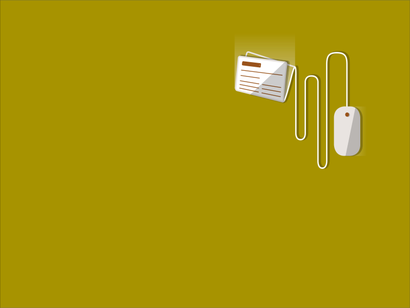 Grafik mit Zeitung und PC-Maus Grafik mit Zeitung und PC-Maus