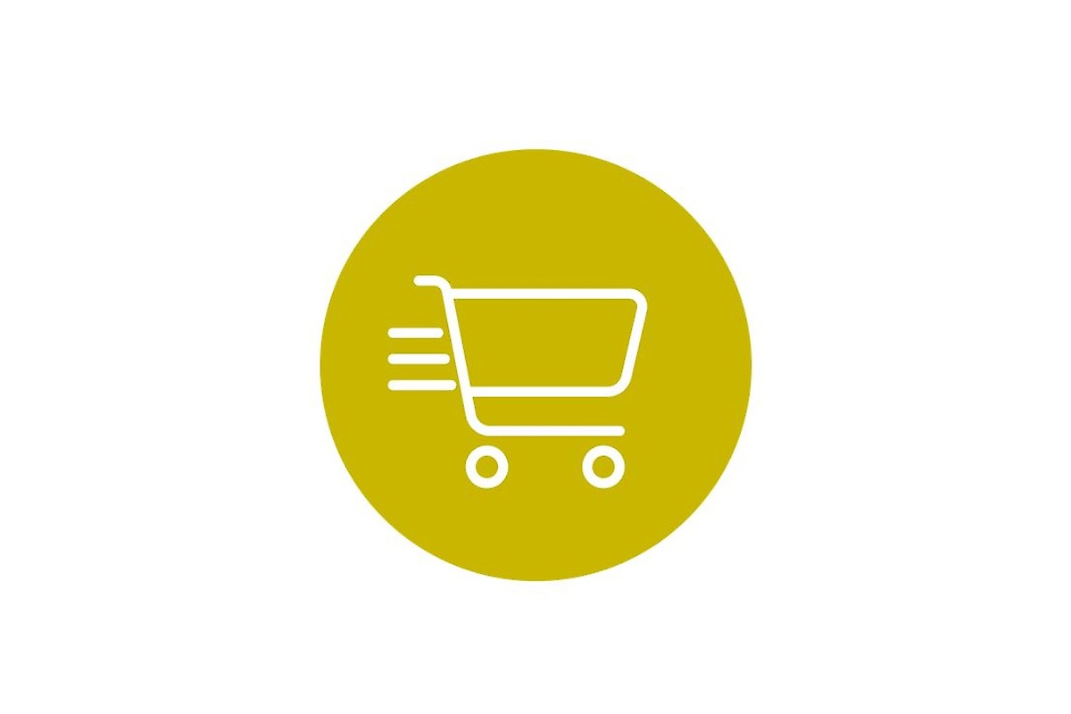 Icon eines Einkaufwagens
