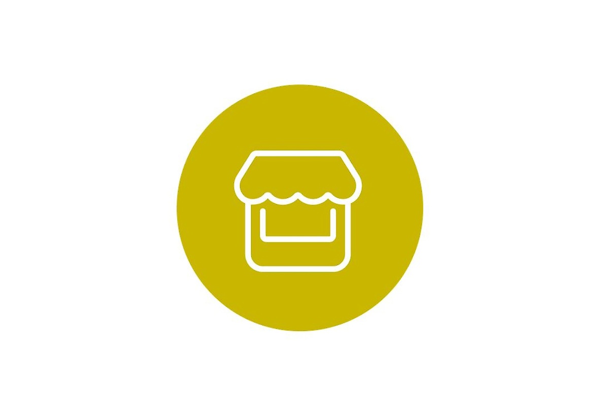 Icon eines Einkaufstands