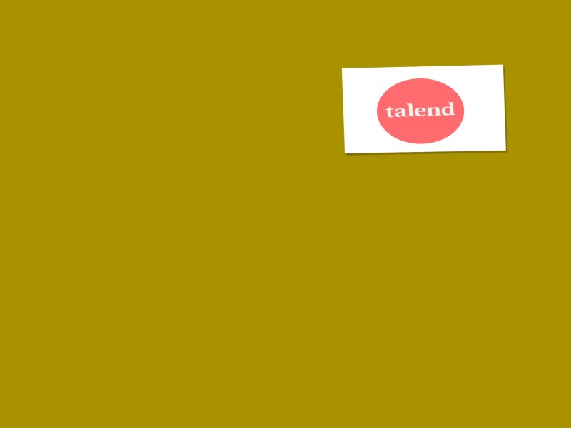 talend logo talend logo