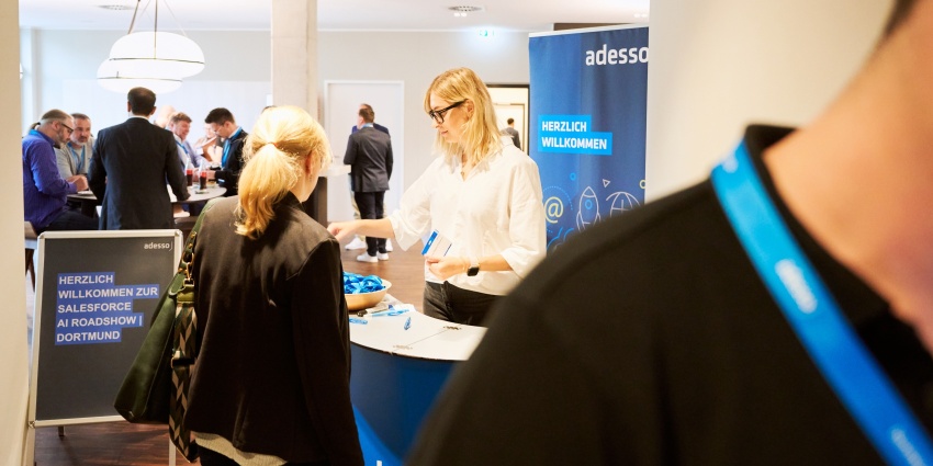 Impressionen von der Roadshow mit adesso und Salesforce