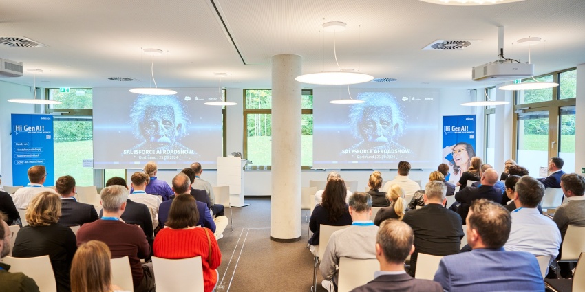 Impressionen von der Roadshow mit adesso und Salesforce
