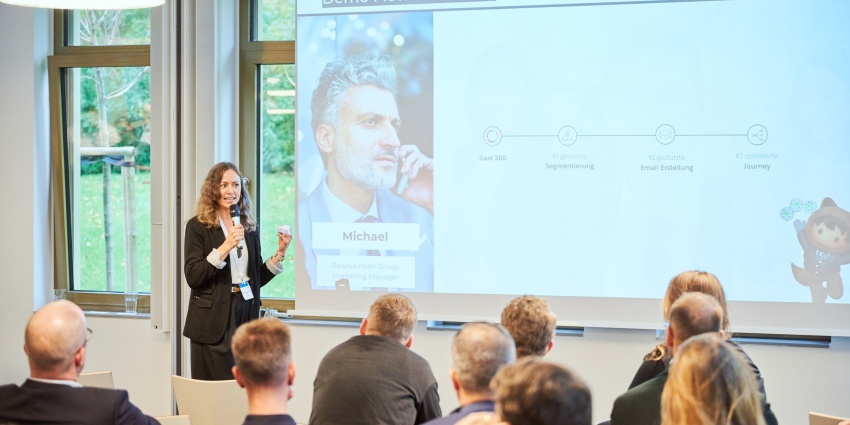 Impressionen von der Roadshow mit adesso und Salesforce