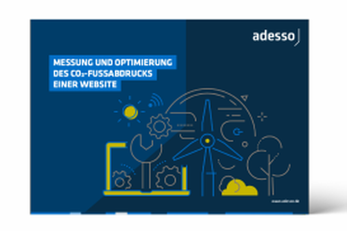 Co2 Fußabdruck einer Website