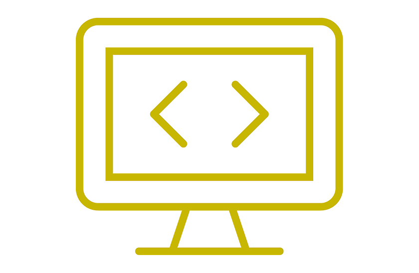 Icon: Monitor mit Pfeilen