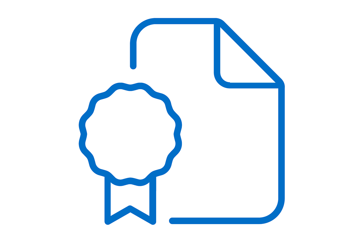 icon certificate