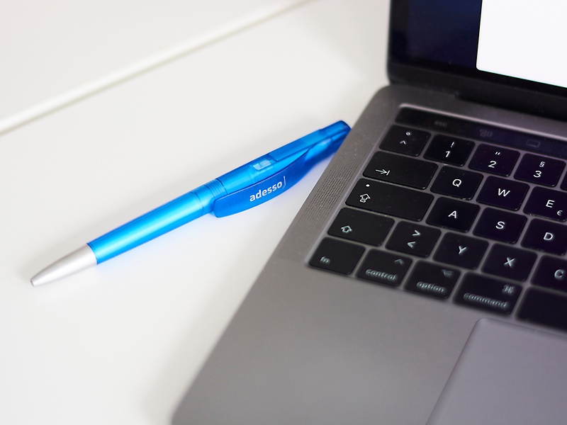 Notebook and pen Notebook and pen