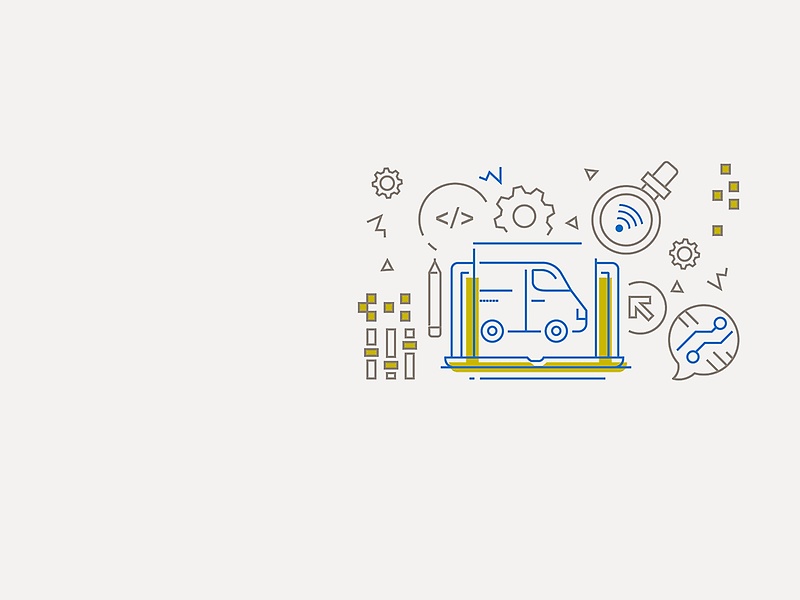 Illustration Connected Car