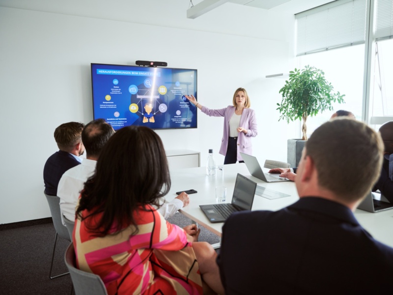 Meeting adesso UnternehmensGPT Baukausten