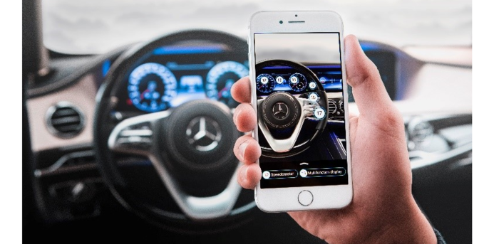 Photo of a Mercedes Benz Interior